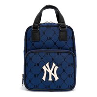 Túi MLB Monogram Diamond Jacquard Mini Backpack New York Yankees 3ABKS031N