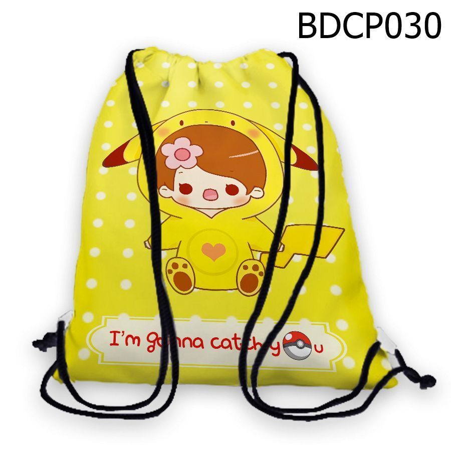 Túi rút Cô bé Pikachu - BDCP030