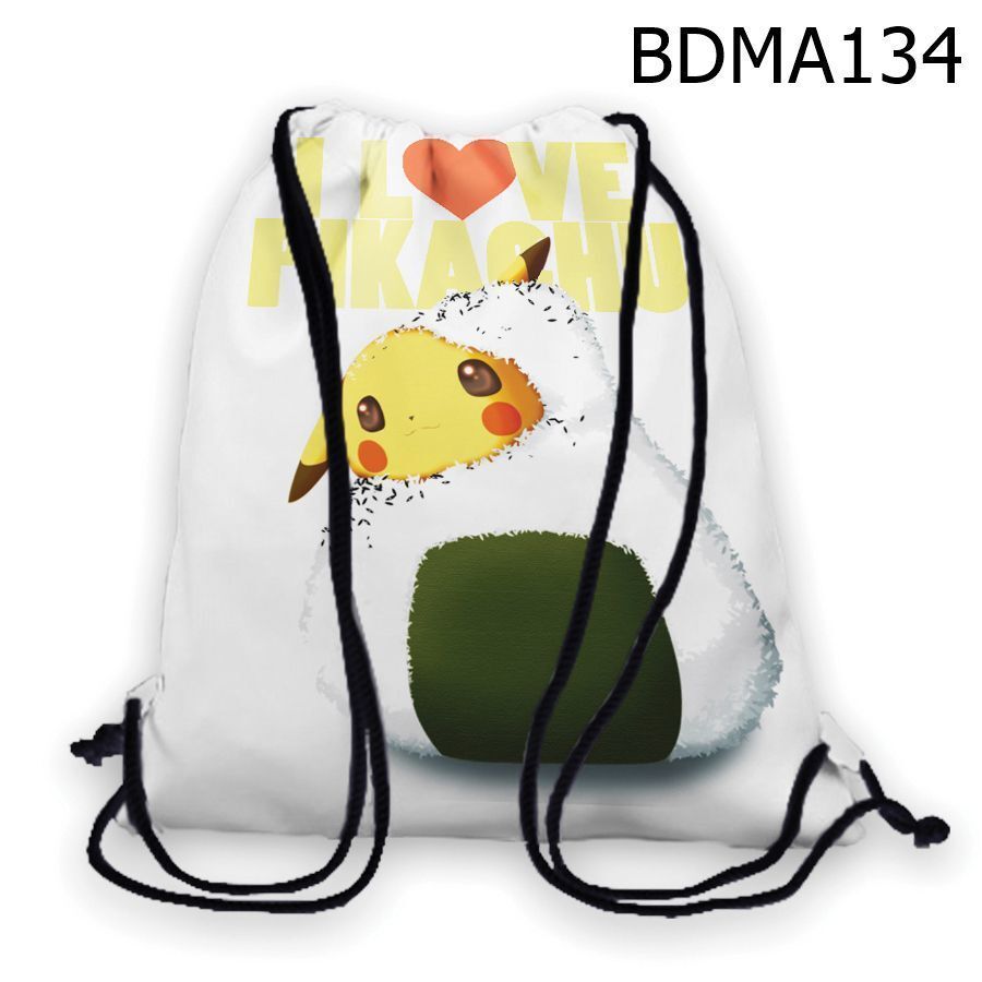 Túi rút Cơm nắm Pikachu - BDMA134
