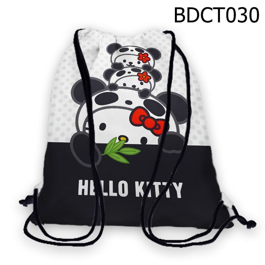 Túi rút Hello Kitty gấu trúc - BDCT030