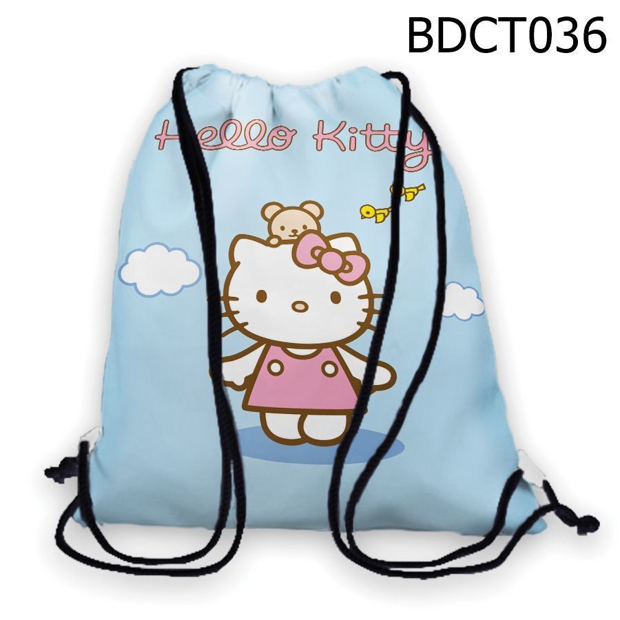 Túi rút Hello Kitty và chim - BDCT036