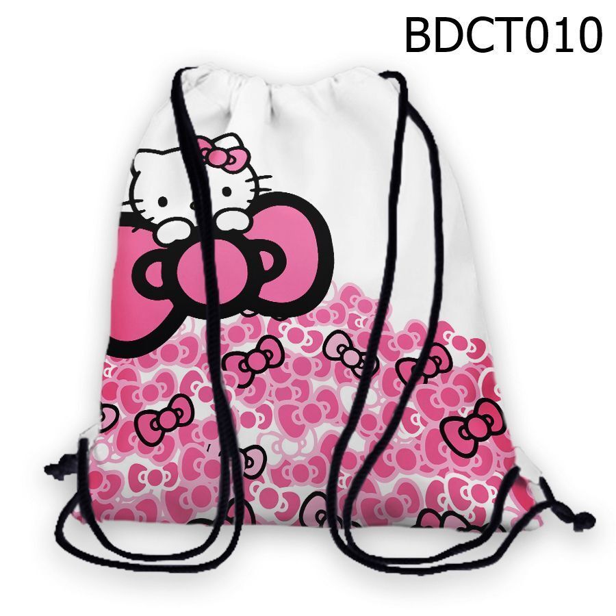 Túi rút Hello Kitty và nơ - BDCT010