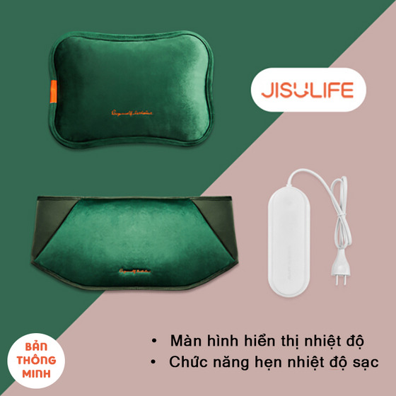 Túi sưởi ấm tay chân cao cấp Jisulife HW01-I