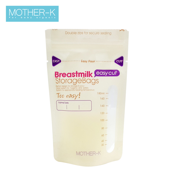 Túi Trữ Sữa Cảm Biến Nhiệt Mother-K KM13066 (30 Cái) 180ml