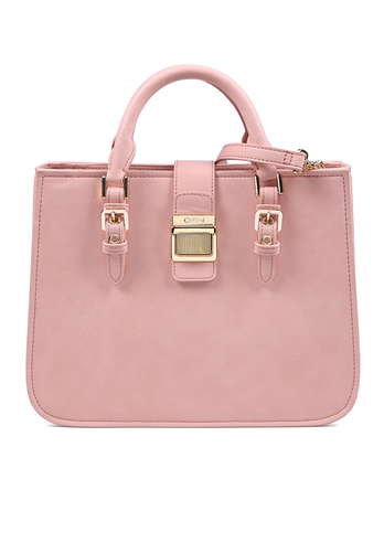 Túi xách Cellini màu hồng nhạt size nhỏ