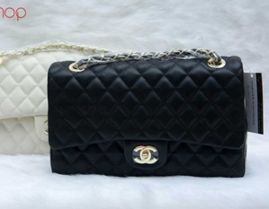 Túi xách Chanel Classic da trơn