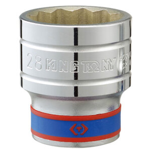 Tuýp 75mm loại 1 inch ngắn 12 cạnh Kingtony 833075M