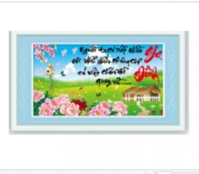 Tranh gắn đá H1039
