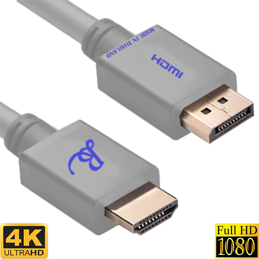 Cáp tín hiệu HDMI Romywell chuẩn Full HD và 4K dài 2.0m 