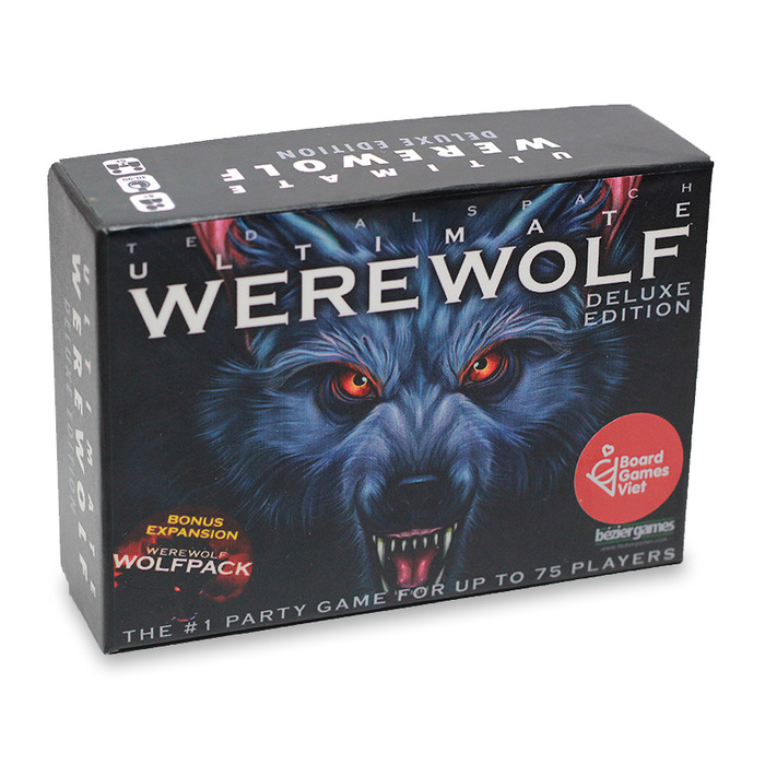 Cờ Ultimate Werewolf Deluxe 2014 Board Game - Ma Sói phiên bản Ultimate Deluxe