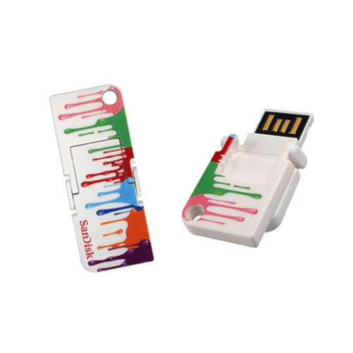 USB SanDisk SDCZ53A-016G-B35 Cruzer Pop, Pattern A, White