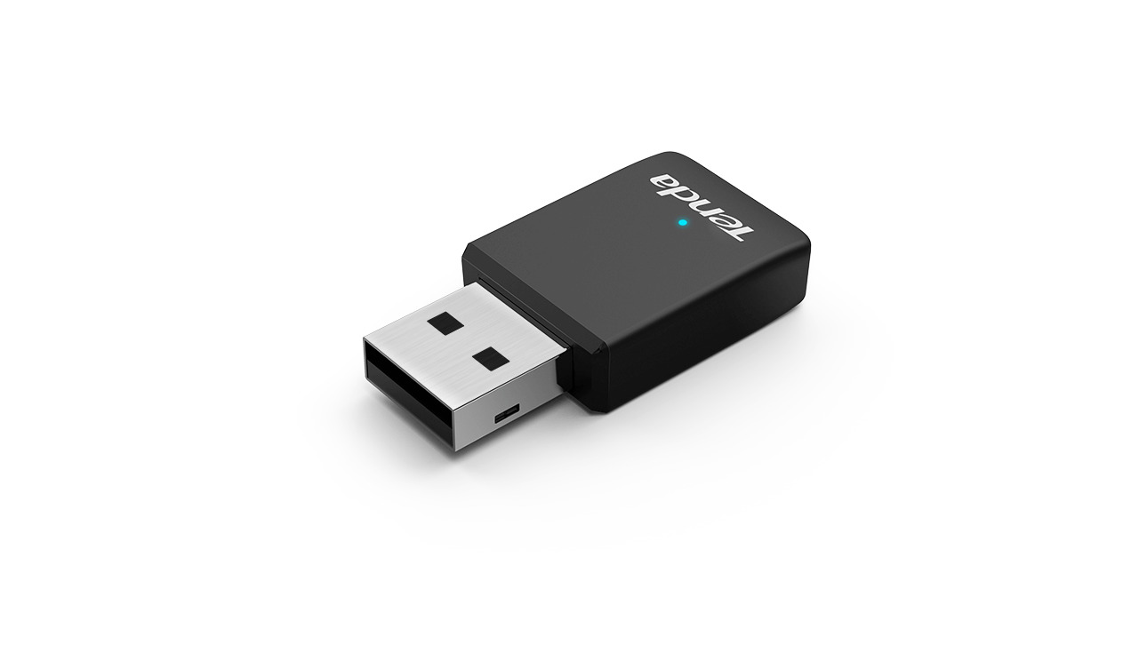 USB thu Wifi Tenda U9 Mini Không Anten, chuẩn AC 650Mbps – 2 băng tần