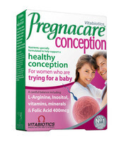 Sản phẩm Pregnacare Conception hỗ trợ sinh sản nữ 