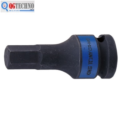 Đầu tuýp đen lục giác Kingtony 4055-08M, 1/2 inch 