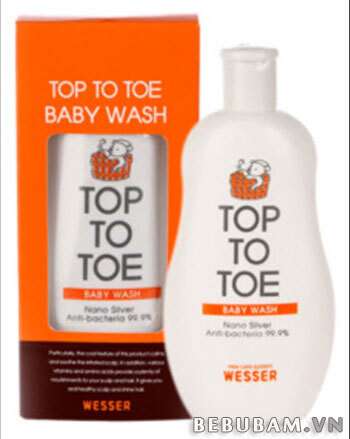 Sữa tắm gội Wesser Nano Silver 200ml 