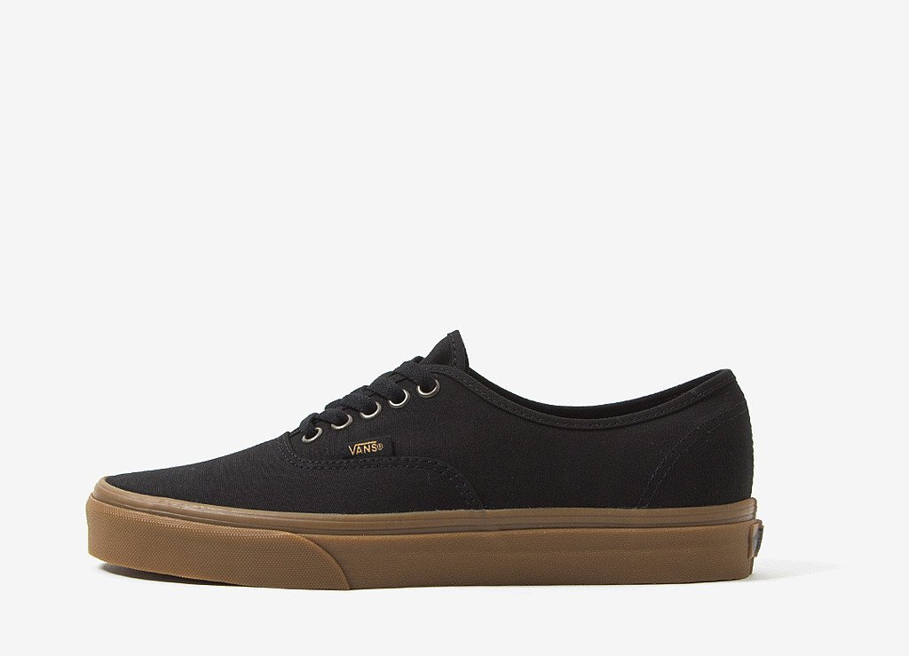 Giày thể thao nam Vans Authentic Light Gumsole Black 