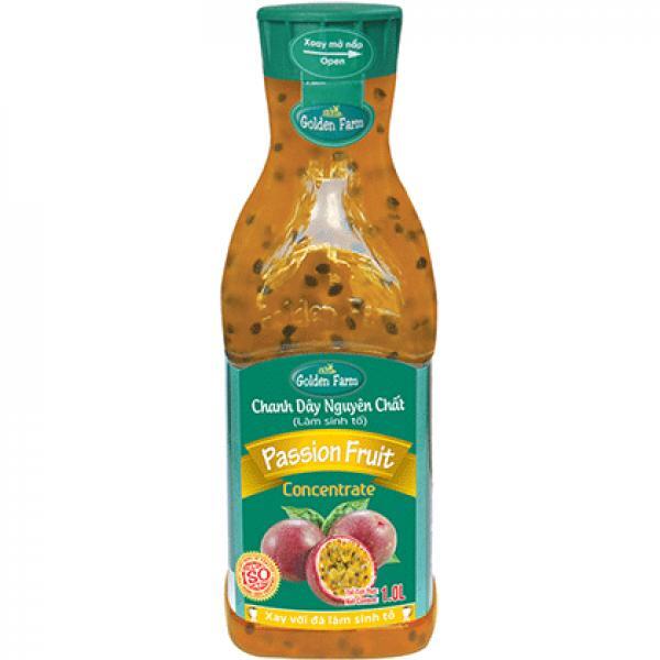 Sinh tố chanh dây Golden farm 1 Lít 