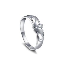 Nhẫn bạc nữ Hiểu Minh NU317