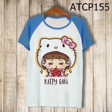 Áo thun tay màu Cô bé Kitty ATCP155