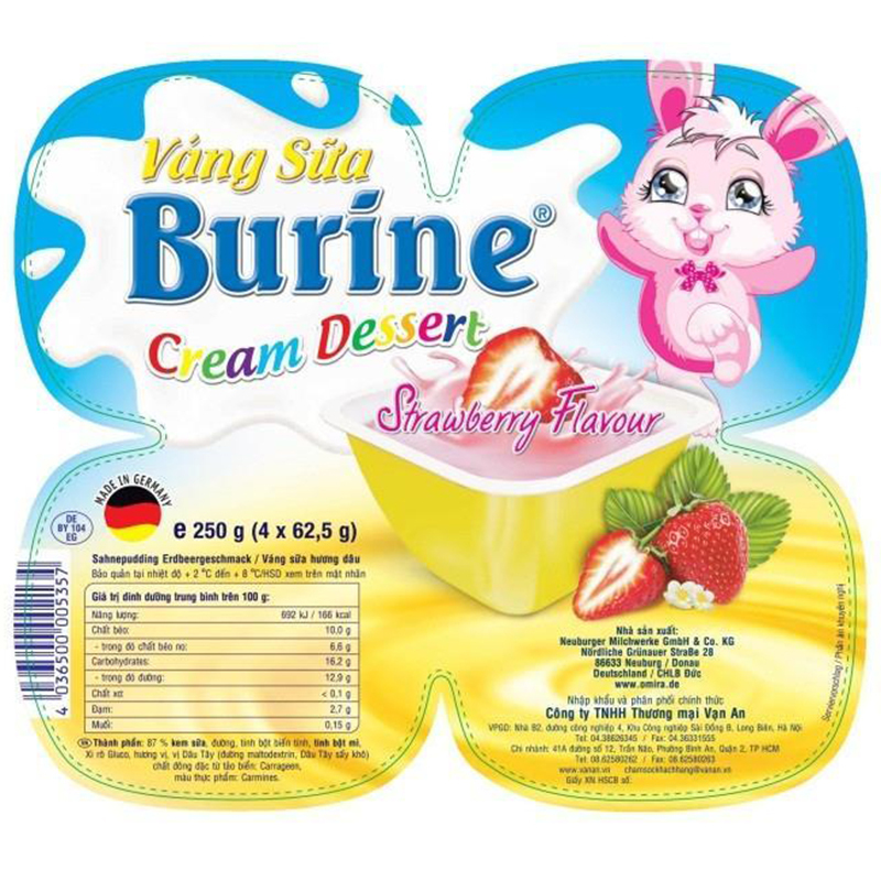 Váng sữa Burine 6x50g