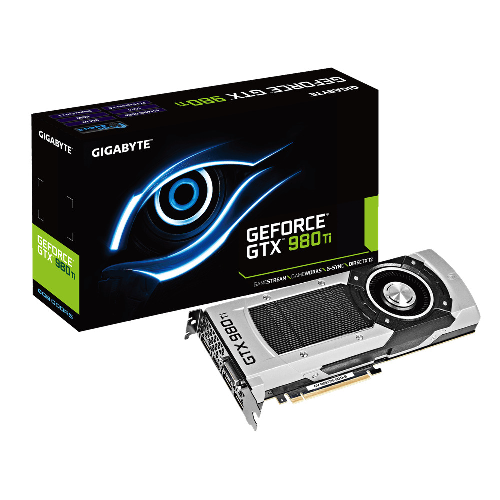 VGA Card Gigabyte N98TD5-6GD-B (Geforce GTX980 Ti/ 6Gb/ DDR5/ 384Bit)