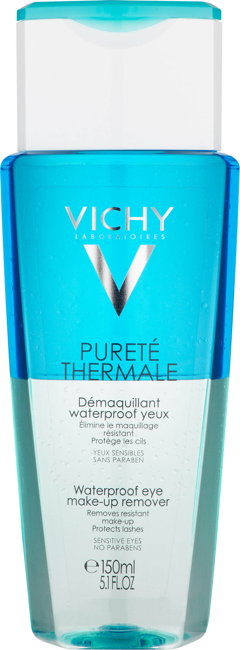 Dầu tẩy trang mắt và môi Vichy Purete Thermale Waterproof Eye Make-Up Remover 150ml