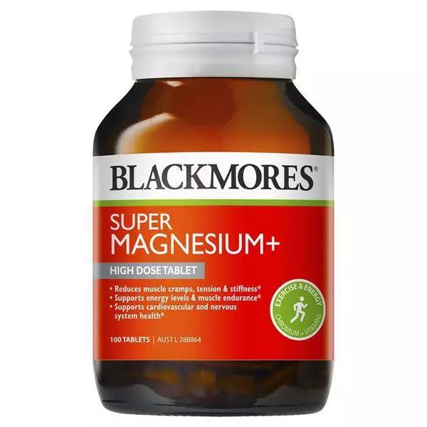 Viên bổ sung Magie Blackmores Super Magnesium Plus 100 viên