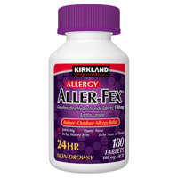 Viên chống dị ứng hiệu quả cao 24h Kirkland Signature Aller-Fex 180mg 180 viên