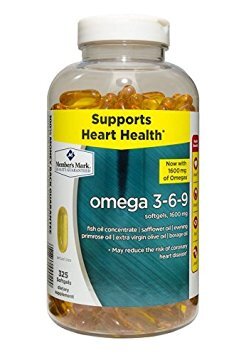 Viên dầu cá Omega 3-6-9 Sundown Naturals 200 viên của Mỹ