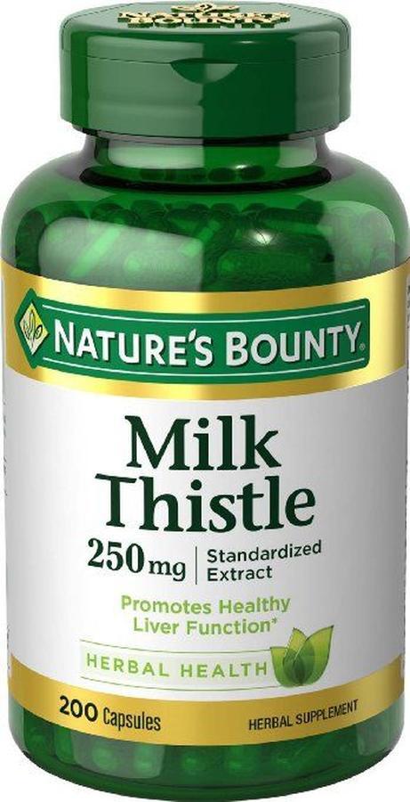 Viên giải độc gan Nature’s Bounty Milk Thistle 250mg