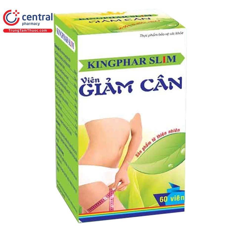 Viên giảm cân Kingphar Slim, Hộp 60 viên