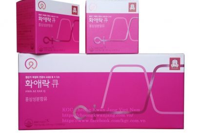 Viên hồng sâm KGC cho phụ nữ tuổi trung niên Hwa Ae Rak (Women Balance Q) - hộp 112 viên