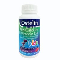 Viên nén bổ sung Canxi & Vitamin D3 cho trẻ Ostelin Kids 90 viên