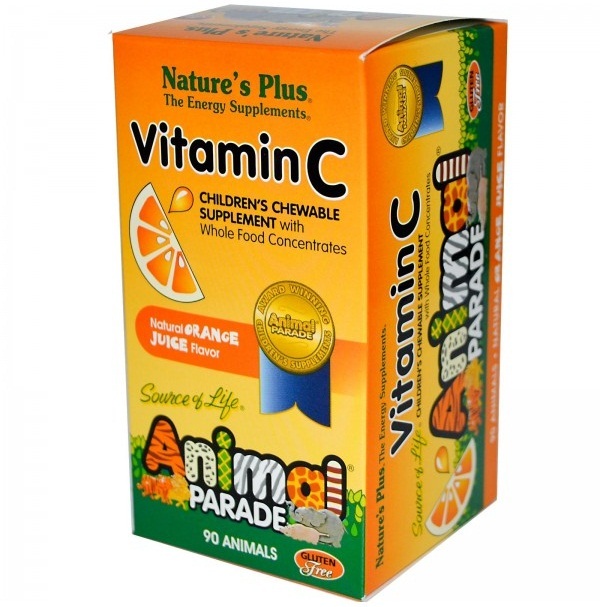 Viên ngậm vitamin C Animal Parade Vitamin C Children’s Chewable