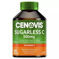 Viên ngậm Vitamin C không đường Cenovis Vitamin C 500mg