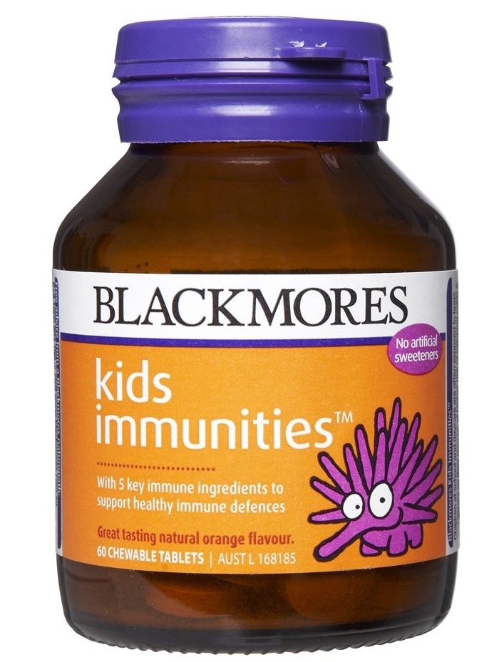 Viên nhai tăng sức đề kháng cho bé Kid Immunities Blackmore