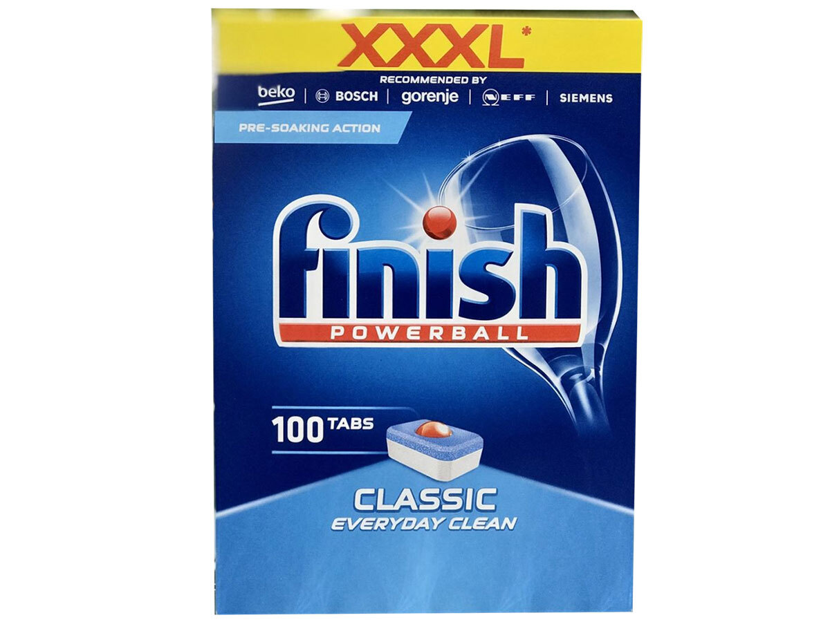 Viên rửa bát Finish Classic 100 viên/hộp