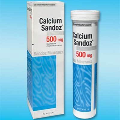 Viên sủi Calcium sandoz 500mg