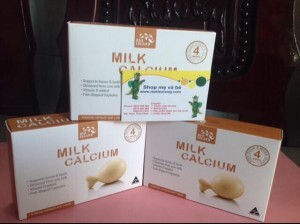 Viên uống bổ sung Canxi Bio Land Milk Calcium 1+