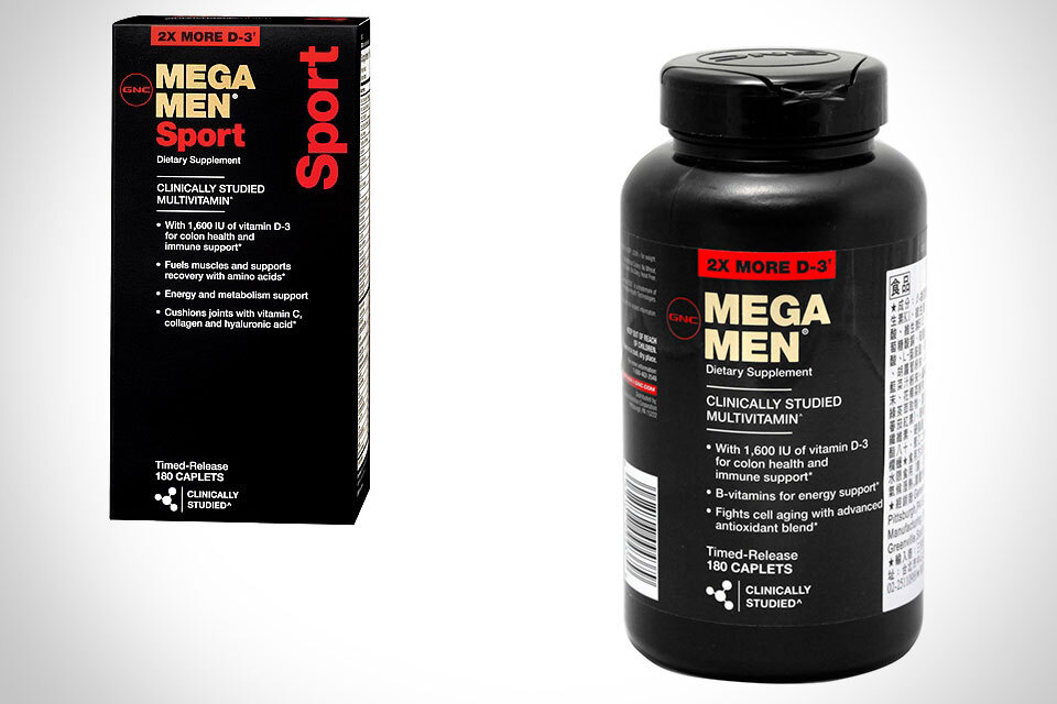 Viên uống bổ cho người tập thể thao GNC Mega Men Sport bổ sung vitamin và khoáng chất, 180 viên
