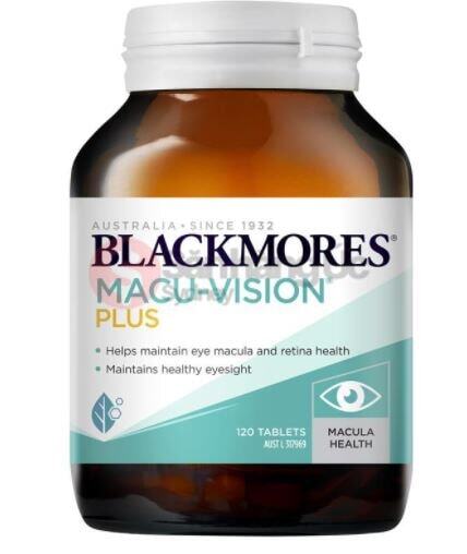 Viên uống bổ mắt Blackmores Macu Vision Plus 120 viên