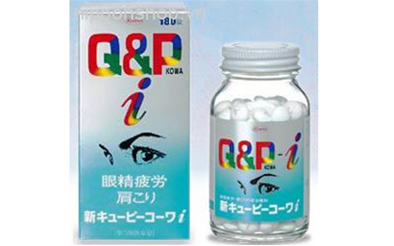 Viên uống bổ mắt Q&P Kowa Nhật Bản - 180 viên