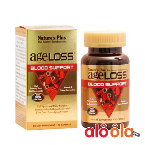 Viên uống bổ máu Ageloss Blood Support