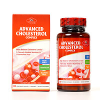 Viên uống bổ máu Olympian Labs Advanced Cholesterol Complex Lọ 30 viên