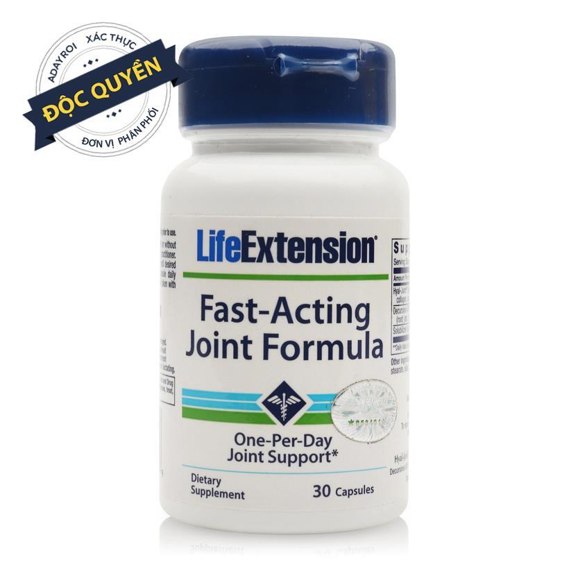 Viên uống bổ sụn khớp Life Extension Fast-Acting Joint Formula 30 viên