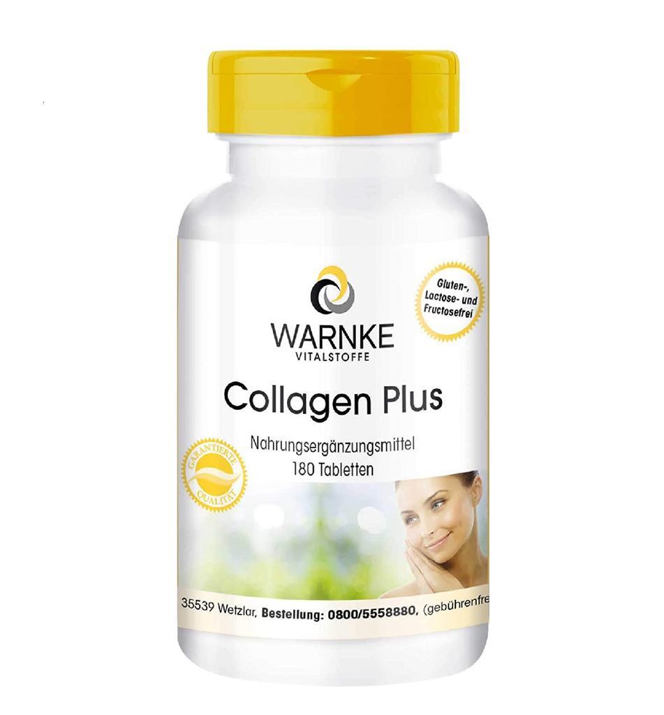 Viên Uống Bổ Sung Collagen Plus Warnke 180 Viên Đức