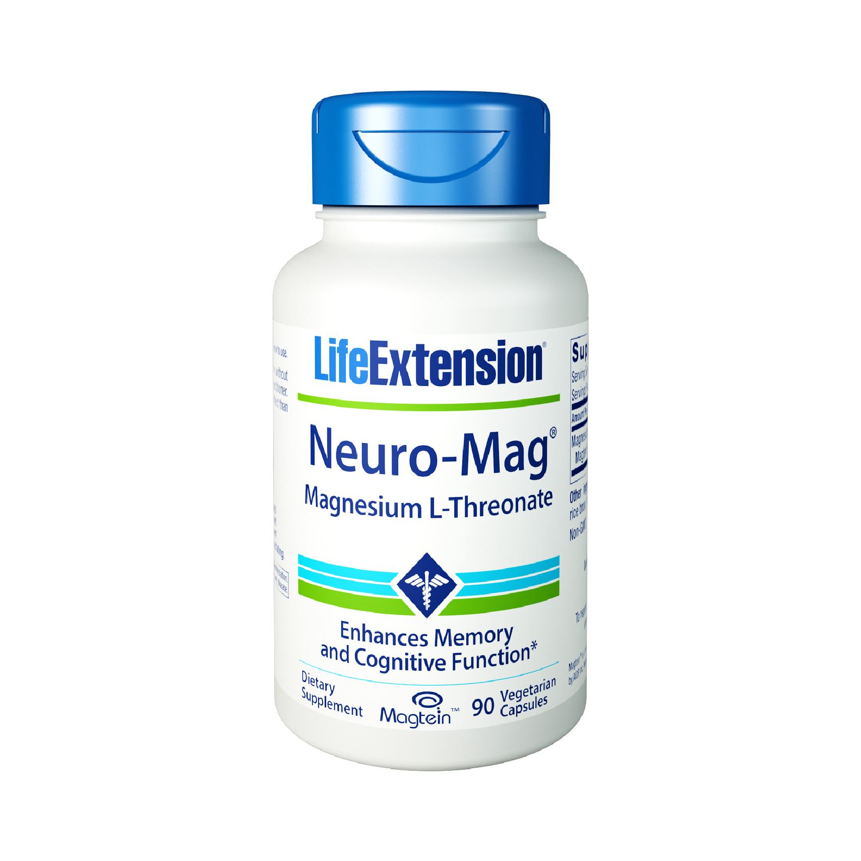 Viên uống bổ sung Magie Life Extension Neuro-Mag Magnesium L-Threonate 90 viên