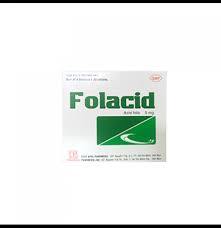 Viên uống bổ sung sắt Folacid