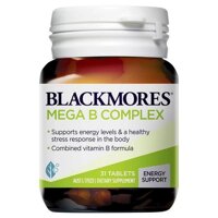 Viên uống bổ sung vitamin B Blackmores Mega B Complex 31 viên