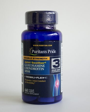 Viên uống bổ xương khớp Puritan’s Pride Double Strength Glucosamine Chondroitin & MSM 60 viên